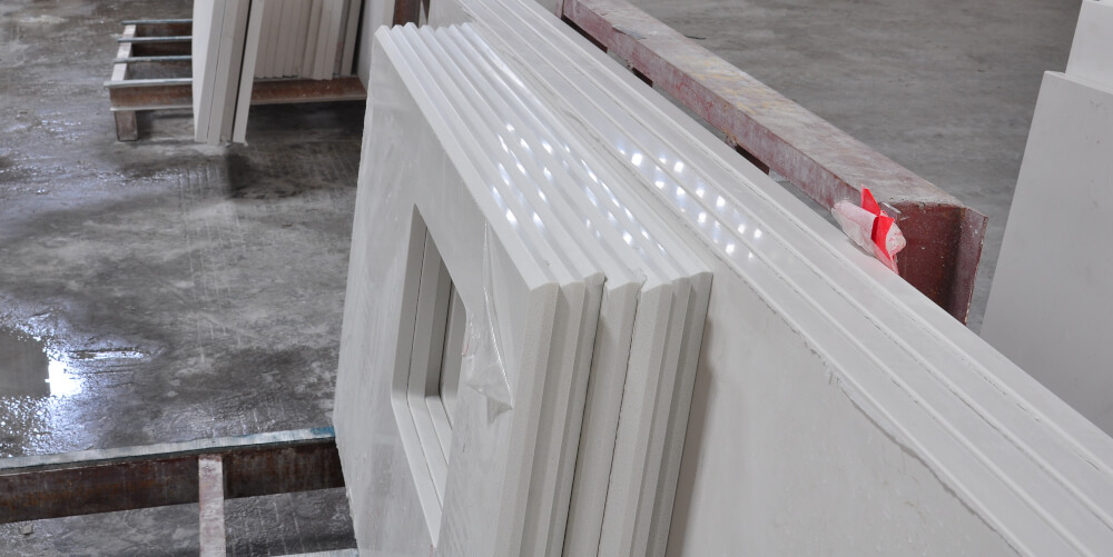 Super White Quartz Vanity Tops